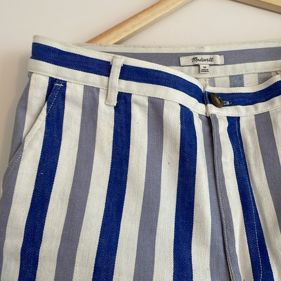 Madewell High-waisted Denim in Blue Stripe, Gently Used, Size 30!! - Picture 4 of 5